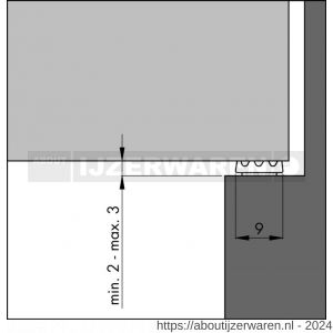 Ellen tochtprofiel tochtband zelfklevend EPDM K-WT 100 m - W51010259 - afbeelding 2