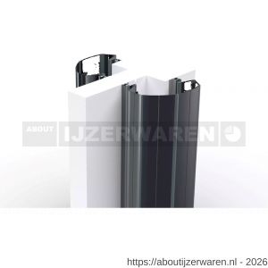 Ellen vingerbeschermingsprofiel Professioneel Finprotect Plus 90-120 zwart 198 cm - W51010074 - afbeelding 1