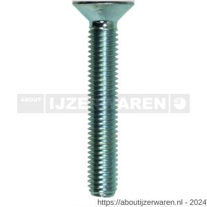 ASF binnenzeskantbout DIN 7991 M6x45 mm verzonken kop RVS A2 - W40821567 - afbeelding 1