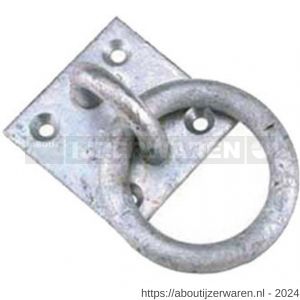 Herag aanlegring 50x50 mm thermisch verzinkt - W40882454 - afbeelding 1