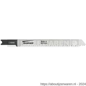 Diager decoupeerzaagblad hout-plastic 3-30 mm Black en Decker - W40878394 - afbeelding 1