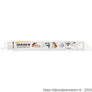 Diager reciprozaagblad staal-RVS 3-5 mm 150 mm - W40878414 - afbeelding 1