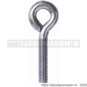 ASF schroefoog M6x60x10 mm verzinkt - W40824041 - afbeelding 1