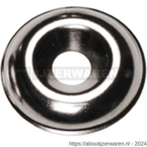 ASF messing kraalring vernikkeld inwendig 4.8 mm uitwendig 13 mm - W40814848 - afbeelding 1