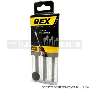 REX set Speedboor Sixpack 6 delig - W40840068 - afbeelding 1