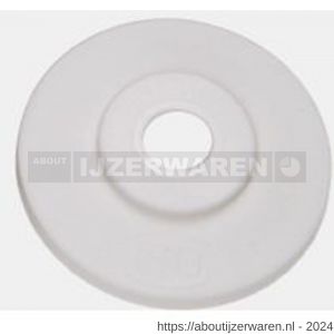 FISI geleidingsring binnendiameter 6.5 mm buitendiameter 25 mm polypropyleen wit - W40896505 - afbeelding 1