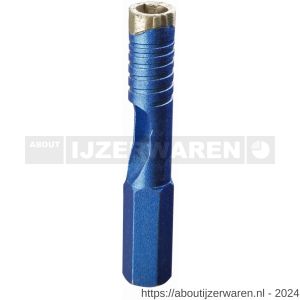 Diager Blue-Ceram diamant tegelboor 13.0x65 mm - W40878316 - afbeelding 2