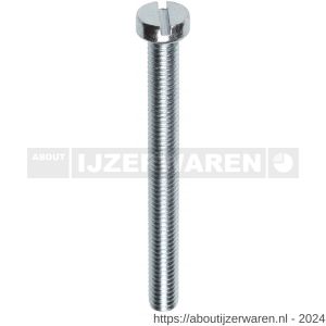 ASF metaalschroef DIN 85 M6x45 mm bolcilinderkop RVS A2 - W40817544 - afbeelding 1