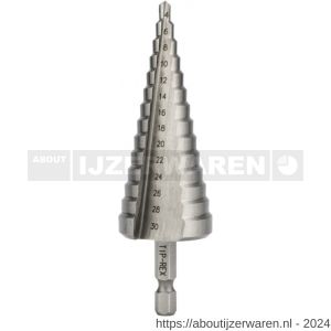 REX stappenboor 4-12 mm 9 stappen - W40841032 - afbeelding 1