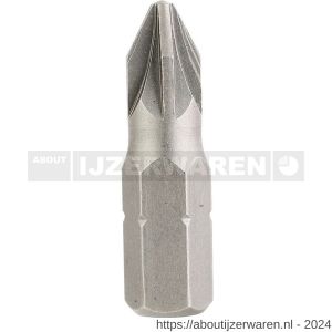 Diager Quality bit Pozidriv PZ 3 70 mm set 3 stuks - W40877051 - afbeelding 1