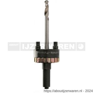 Diager Quick-Lock met centreerboor zeskant 9.5 mm voor diameter 14-210 mm - W40878418 - afbeelding 1