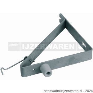 Herag deurvanger haaks bevestigingmateriaal thermisch verzinkt - W40882505 - afbeelding 1