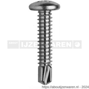 ASF boorschroef DIN 7504M 3,5x16 mm bolcilinderkop Torx T 15 RVS A2 - W40823976 - afbeelding 1