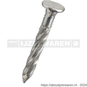 ASF machinenagel 3.4x65 mm blank gewalst kg - W40814720 - afbeelding 1