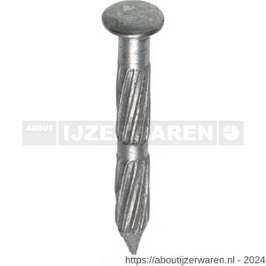 HJZ Z2 regelnagel 5.5x50 mm bolverzonken kop verzinkt - W40870192 - afbeelding 1