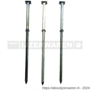 MacNails duplexnagel 2.8x57/67 mm blank 5 kg - W40894549 - afbeelding 1