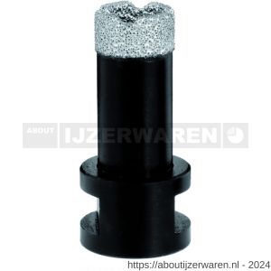 REX Granito diamant tegelboor voor droog gebruik 27 mm M14 - W40841107 - afbeelding 1