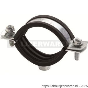 Index AB-IA buisklem EPDM aansluiting M8 open diameter 15 mm verzinkt - W40901942 - afbeelding 1
