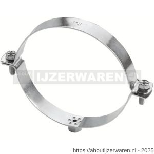 Index AB-RA buisklem aansluiting M8 open diameter 15 mm verzinkt - W40901973 - afbeelding 1