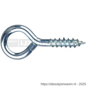 Index AL-HC schroefoog 4.4x39x15 mm verzinkt - W40901802 - afbeelding 1
