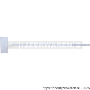 Index BN-ID kabelbinder met label 2.5x110 mm nylon - W40900800 - afbeelding 1