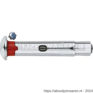 Index CH-INB krachtkeilanker met antidiefstalbout M8x60 mm mm diameter 10 mm verzinkt blister - W40900386 - afbeelding 1