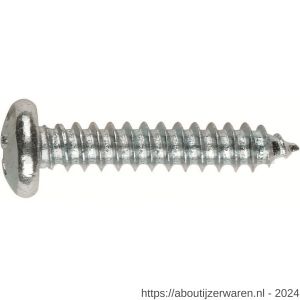 Index plaatschroef DIN 7981 HP Z 3.9x9.5 mm Phillips PH 1 verzinkt - W40901542 - afbeelding 1