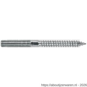 Index ES-DR stokeind M6x60 mm verzinkt - W40901822 - afbeelding 1
