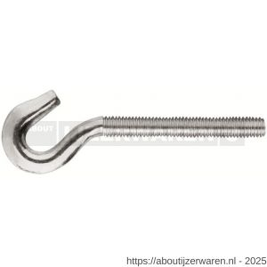 Index GA-FO haakbout gesmeed M6x55 mm verzinkt - W40901905 - afbeelding 1