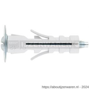 Index IPA-TO hollewandplug met schroef M4x40 mm diameter 9 mm nylon - W40900898 - afbeelding 1