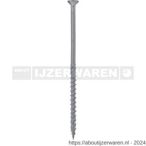 Klimas KMWHT houtbouwschroef 6.0x180 mm platverzonken kop Torx T 30 SQ - W40897502 - afbeelding 1