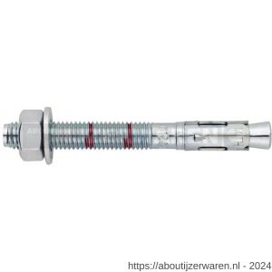 Index MTH doorsteekanker M6x60 mm diameter 6 mm verzinkt ETA optie 7 zak - W40900272 - afbeelding 1