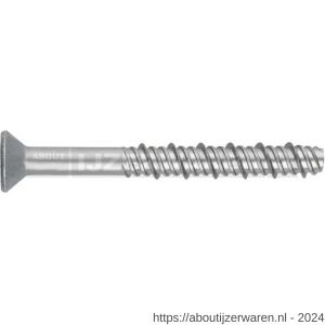 Index TH-DAV betonschroefanker verzonken kop 7.5x152 mm diameter 6 mm coating ETA optie 1 - W40901369 - afbeelding 1