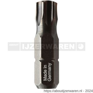 Diager Impact bit Torx T 25 25 mm set 5 stuks - W40877077 - afbeelding 1