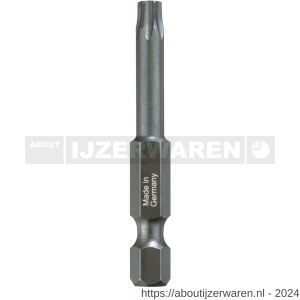 Diager Quality bit Torx met gat TR 10 25 mm set 5 stuks - W40877095 - afbeelding 1