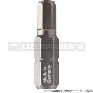 Diager Quality bit HEX 2.5 50 mm set 5 stuks - W40877008 - afbeelding 1