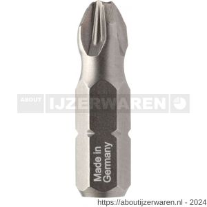 Diager Torsion bit Pozidriv PZ 3 25 mm set 25 stuks - W40877045 - afbeelding 1