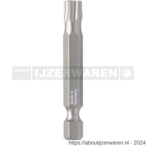 Diager Torsion bit Torx T 10 50 mm set 5 stuks - W40877065 - afbeelding 1