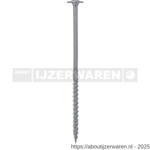 Klimas WKCP houtbouwschroef 6.0x50 mm tellerkop Torx T 30 SQ - W40897209 - afbeelding 1