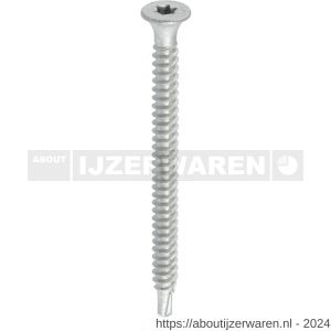 Klimas WSR-T zelfborende dak-isolatieschroef 4.8x260 mm Torx T 20 SQ ceramic 15 cy ETA - W40897361 - afbeelding 2