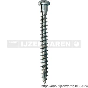 Woodies Ultimate ankerschroef 5.0x35/29 mm cilinderkop Torx T 20 verzinkt - W40800173 - afbeelding 1