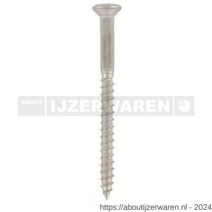 ASF houtschroef DIN 7995 4.0x16 mm RVS A2 - W40815296 - afbeelding 1