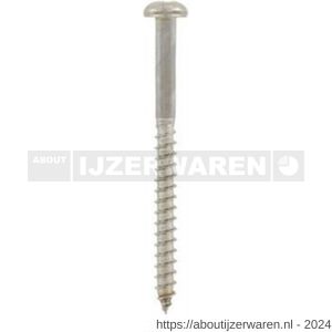 ASF houtschroef DIN 7996 3.5x30 mm RVS A2 - W40815232 - afbeelding 1