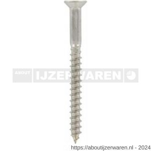 ASF houtschroef DIN 7997 4.5x30 mm RVS A2 - W40816095 - afbeelding 1