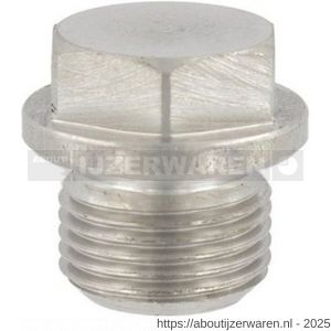 ASF sluitschroef met flens DIN 910 1/8 inch zeskant RVS A2 - W40824284 - afbeelding 1