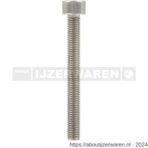 ASF binnenzeskantbout DIN 912 M6x45 mm RVS A2 - W40817725 - afbeelding 1