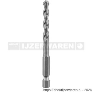 REX tegelboor geslepen 10,0x90 mm Quick-Lock - W40840451 - afbeelding 1