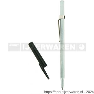 REX kraspen met clip en dop koker - W40840000 - afbeelding 1