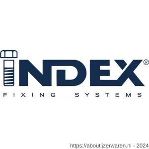Index AIS isolatie klemplaat 8x100 mm polypropyleen - W40901022 - afbeelding 2
