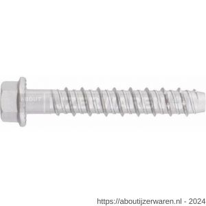 Index TH-E betonschroefanker zeskant 10x80 mm diameter 10 mm Atlantis optie 1 - W40901407 - afbeelding 1